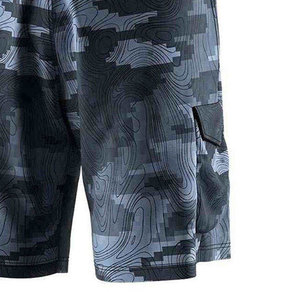 Shorts de pêche et de plage camouflage pour hommes, 100 % polyester, protection UV UPF100+, séchage rapide, pour le surf et la pêche à la ligne, avec poches - Product Image 5