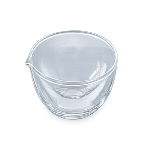 Plato de Evaporación de Fondo Plano con Vertedor |   Recipiente de Vidrio de Laboratorio para Concentración de Soluciones, Calentamiento y Análisis Químico - Product Image 1