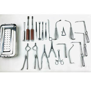Kit d'instruments de chirurgie orthognathique maxillo-faciale Azicon : Écarteur osseux pour ostéotomie mandibulaire, outils chirurgicaux - Product Image 1