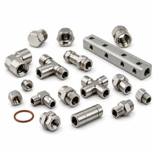 Acoplador Roscado de Acero Inoxidable, Conector Hembra, Conexión Rápida, Superficie Pulida, Origen China - Product Image 3