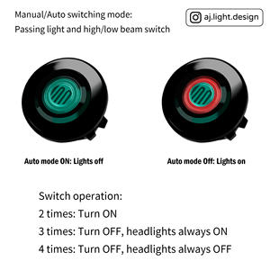 Módulo de Control de Luz LED Universal para Motocicleta AJ LIGHT DESIGN AJHLIN, Sensor Inteligente Hecho en Taiwán para Encendido/Apagado Automático Día/Noche - Product Image 4
