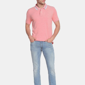 Camiseta polo informal con cuello para hombre, camisa ligera y transpirable de manga corta, cómoda camiseta de verano para actividades al aire libre - Product Image 1
