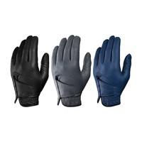Accesorios de Golf de Diseño OEM para Hombre, Guantes de Golf de Cuero, Guantes de Golf Marrón y Blanco Carbretta