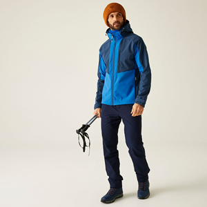 Veste softshell personnalisée pour homme, imperméable, coupe-vent, qualité supérieure, tissu respirant, logo personnalisé, veste de sport décontractée - Product Image 6