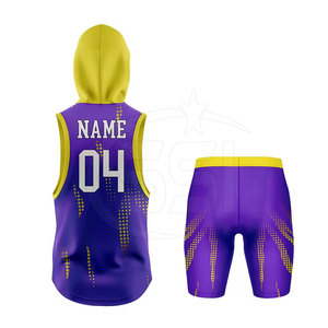 Programas de Desarrollo de Equipos, Ropa de Equipo 7V7 Personalizada con Tela de Poliéster Resistente, Diseño Transpirable, Colores y Tallas Personalizables - Product Image 6