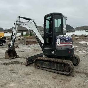 Bobcat E50 Mini <b>Excavator</b> reliable compact <b>machine</b> designed for precise digging work with advanced hydraulic power - Product Image 3