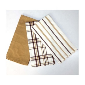 Vente en gros 100% serviettes tissées de golf de cuisine en coton biologique, entièrement personnalisables, certifiées GOTS, réutilisables et écologiques. - Product Image 5