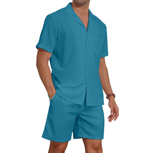 Men Casual Co-ord <b>Set</b> Comfortable And Stylish Perfect For Summer And Everyday Wear Shorts <b>Sets</b> Slim Fit Soft Touch Fabric <b>Set</b> - Product Image 4
