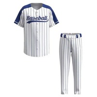 Seragam Baseball & Softball Neoprena Bernapas dengan Cetak Sublimasi OEM Lengkap, Nama Tim Kustom, dan Logo Kustom