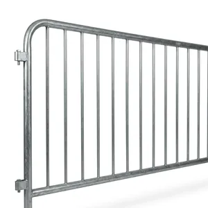 Panel de Valla de Seguridad Rectangular Temporal de Hierro con Marco Galvanizado para Control de Multitudes y Uso en Patios - Product Image 4