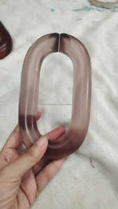 Adornos de Pared de Cadena Acrílica Modernos Personalizados, Hechos a Mano, Adornos Colgantes de Resina Modernos para Decoración del Hogar, Listos para el Festival Diwali - Product Image 3