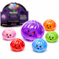20 Pièces Nouveauté Transfrontalière Squishies Halloween en forme de Boulette Vapeur - Matériau TPR Souple, Non Collant, Excellent Rebond, Jouet Amusant