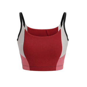 Soutien-gorge de sport push-up Chuangyue sexy en coton 100 % multicolore, dos nageur, maintien moyen, pour yoga et activités sportives – Vente en gros - Product Image 3