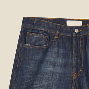 Pantalones Cortos de Mezclilla Azules para Hombre, Corte Moderno, Diseño Clásico de Cinco Bolsillos, Ropa para Uso en Exteriores, Estilo Veraniego a la Moda, Venta al Por Mayor - Product Image 2