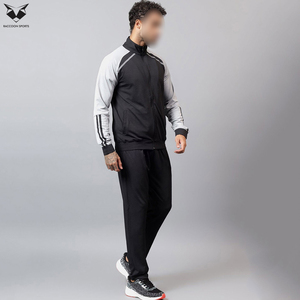 Conjunto Deportivo de 2 Piezas para Entrenamiento Juvenil, Diseño de Logotipo Personalizado, Impresión de Manga Larga, Chándal de Poliéster de Buena Calidad para Hombre - Product Image 4
