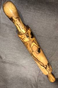 Solid Wood <b>Rolling</b> <b>Pin</b> for Baking Cookies Bread and Pizza Dough - Product Image 3