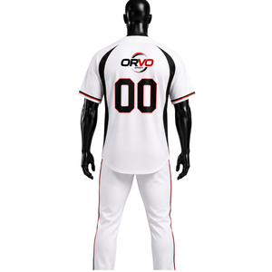 Ensemble d'uniformes de baseball personnalisés : Maillot et pantalon d'équipe, vêtements de sport par sublimation, logo personnalisé, tenues athlétiques, fabrication OEM, vente en gros en vrac - Product Image 2