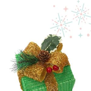 Luces de Navidad LED60 de Plástico ABS, Luz Blanca Cálida, Juego de Tres Piezas en Tela de Cebolla para Cajas de Regalo Navideñas - Product Image 4