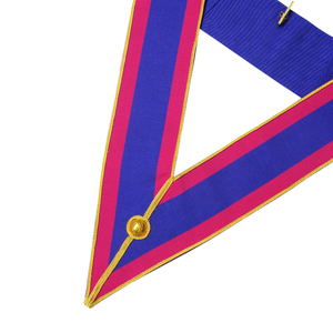 Collar de Masonería de Alta Calidad con Diseño Personalizado, Collar Provincial sin Adornos, Regalia - Product Image 6