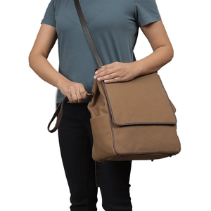 Premium Canvas Anti-Theft Diaper <b>Backpack</b> with Zipper Closure Medium/<b>Large</b> Capacity All Seasons Use - Product Image 2