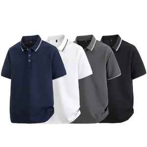 Camiseta Polo Premium para Hombre, Estilo Casual de Negocios, con Logotipo Bordado y Tela Suave - Product Image 1