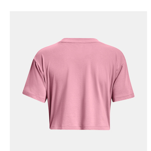 Camiseta Corta Informal de Cuello Redondo para Mujer, 100% Algodón Jersey, Secado Rápido, Transpirable, Diseño Liso/Estampado con Logotipo - Product Image 3