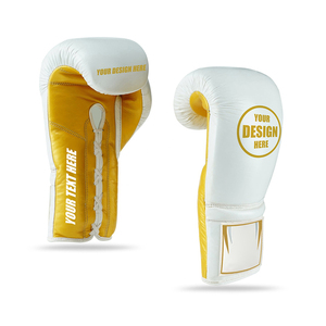 ถุงมือชกมวยผู้ชายสีพื้นคุณภาพสูงสั่งทำได้ตามต้องการ สีแดงและสีดำ หนัง PU สวมใส่สบาย รับผลิตแบบ OEM - Product Image 6