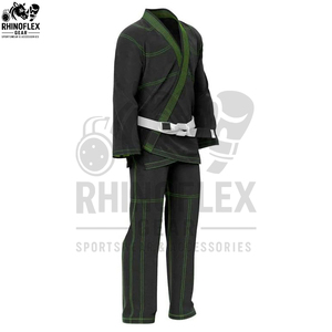New Oem Manufacturer Martial Art Wear 100 % Cotton Jiu Jitsu Uniform In Wholesale Price Light Weight Jiu Jitsu Uniform - Product Image 4
