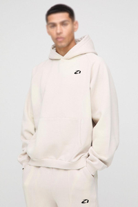 Private Label Men's Pullover Tracksuit Heavyweight Fleece Two Piece Hoodies Oversized Fit Wide Leg Sweatpants Bulk Order - Product Image 3