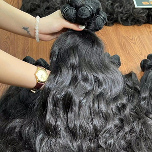 ผมต่อแบบเวฟสีดำธรรมชาติ คุณภาพสูง พร้อมส่ง - Product Image 1