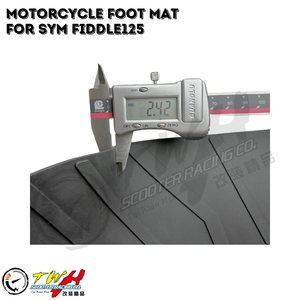 Alfombrilla de goma para pie de motocicleta TWH FIDDLE125 para SYM - Product Image 3