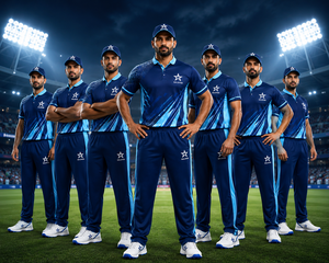 Uniforme de Cricket de Alta Calidad, Tela Flexible y Transpirable para Mayor Comodidad, Uniforme de Cricket Personalizado al por Mayor con Logotipos de Patrocinadores del Equipo - Product Image 5
