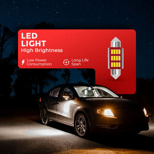 Roadpower (RP-ROOF10-G5) Lot de 10 lumières LED festoon de 36 mm pour l'intérieur et le toit de la voiture - Blanc froid 6000K, 15 g chacune - Product Image 4