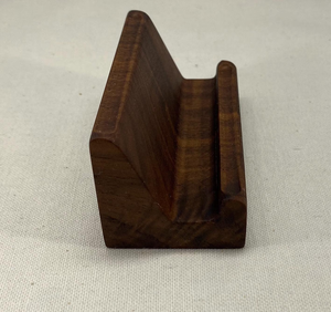 Personalized Office Desk Wood Business Card Holder Business Card Display Box With Engraving Desk Card <b>Shelf</b> Storage Holder - Product Image 1