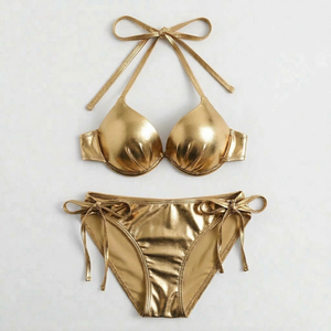 Maillots de bain personnalisés avec logo, bikinis colorés, maillots de bain sexy à découpes, maillots de bain floraux, bikinis et vêtements de plage pour femmes - Product Image 4