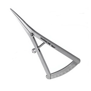 Calibre Droit de 4,5 Pouces de Long pour la Cartographie Osseuse, Instrument de Mesure 0-40mm avec Échelle de Précision pour Implants Dentaires, Chirurgicaux et Orthodontiques - Product Image 5