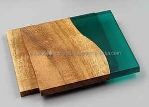 Sous-verre en bois et résine de meilleure qualité - Product Image 5