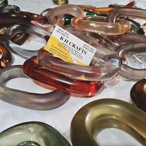 Cadena Decorativa de Resina de Gran Tamaño para Decoración de Paredes y Estilismo de Interiores - Product Image 1