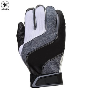 ถุงมือตีเบสบอลหนังแท้ Pro Fit พร้อมแผ่นเสริมฝ่ามือ จับกระชับ ข้อมือยืดหยุ่นสำหรับการตี - Product Image 4