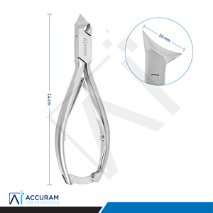 Heavy Duty Moon Shape Toe <b>Nail</b> Clipper Stainless Steel Back Lock Podiatry Manicure Pedicure <b>Tool</b> - Product Image 6