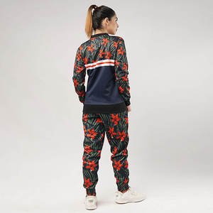 New Arrival Loungewear Women's 2 Piece Tracksuit <b>Set</b> Casual <b>Sweater</b> Outfit Pants <b>Set</b> Zipper Fitness Hoodie With Wide Leg Pants - Product Image 5