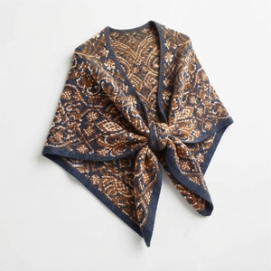 Châle tricoté chaud d'hiver de qualité supérieure pour femme, doux au toucher, style pashmina, écharpe, cape, pull, poncho, couverture, vente en gros usine - Product Image 3