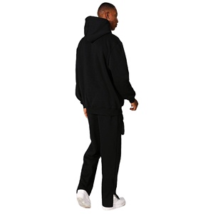 Jersey grueso de diseñador para hombre, traje de chándal con capucha, pantalones Cargo, 2 piezas, barato, a granel, para invierno y otoño - Product Image 1