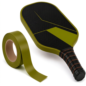 Premium <b>Edge</b> <b>Tape</b> for Pickleball Paddle Strong Adhesive Lightweight Flexible Design Protects Frame While Maintaining Paddle - Product Image 1