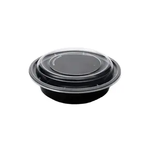 Sale on 100% BPA free safe and Leak Proof Round food container 16 oz 470 ml PP injection Plastic Box from Indian supplier