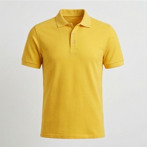 Polo de Punto Liso para Hombre, Premium, de Alta Calidad, Manga Corta, Informal, Transpirable, Ropa Deportiva Personalizada, Prenda Superior Activa - Product Image 1