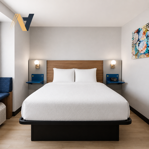 Juegos de dormitorio esenciales para hostelería: Muebles de hotel Microtel de proveedor vietnamita, diseñados para un rendimiento y valor confiables. - Product Image 3