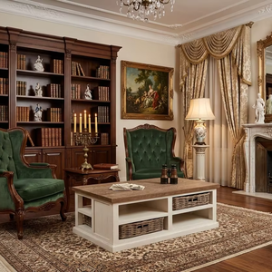 Mesa de Centro de Teca Ecológica y Duradera Moala, Muebles de Madera de Diseño Moderno para Sala de Estar, para Villas, Hoteles y Resorts - Product Image 5