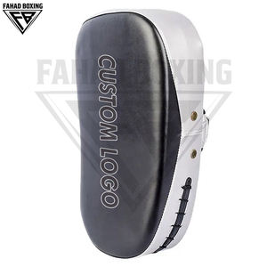 Fournisseur direct d'usine de protections thaïlandaises personnalisées de haute qualité pour les entraîneurs de Muay Thai, équipement de boxe Muay Thai en cuir - Product Image 5