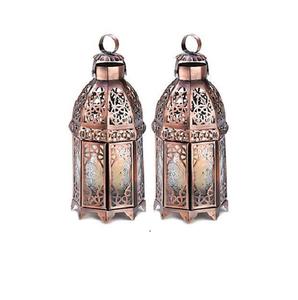 Farol Marroquí de Hierro Hecho a Mano de Primera Calidad, Decoración de Lujo para el Hogar, Hotel, Interiores y Exteriores, Farol de Metal de Hierro con Corte Láser - Product Image 1